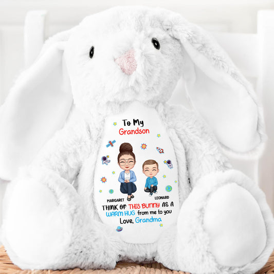 To My Lovely Granddaughter - Personalized Stuffed Bunny