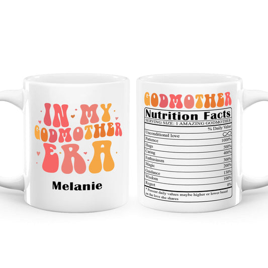In My Godmother Era - Personalized Ceramic Coffee Mug