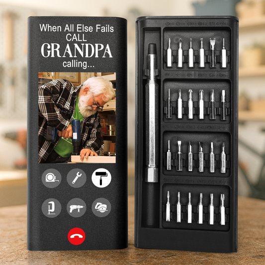 When All Else Fails Call - Personalized Screwdriver Set