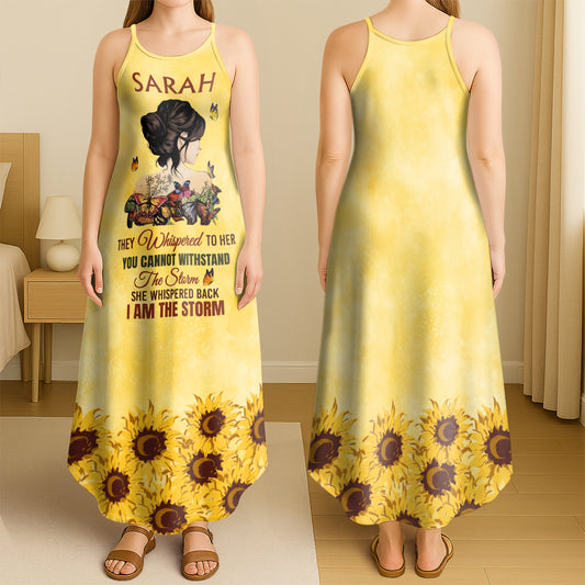 I Am The Storm - Personalized Maxi Dress