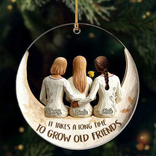 It Takes A Long Time - Personalized 1-Layer Acrylic Ornament