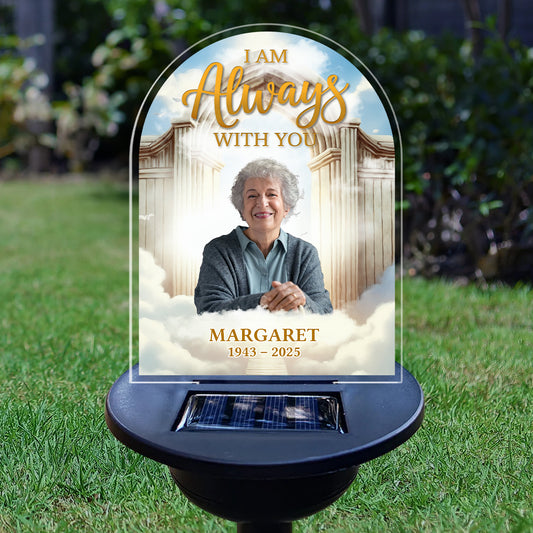 Watching Over Us Always - Personalized Solar Light