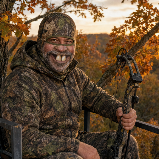 Funny Camo Hunting - Personalized Mask