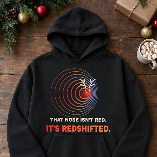 Redshifted Reindeer - Personalized 2D Unisex Hoodies