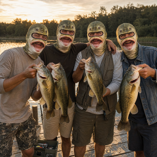 Bass Mask - For Fishing Lovers