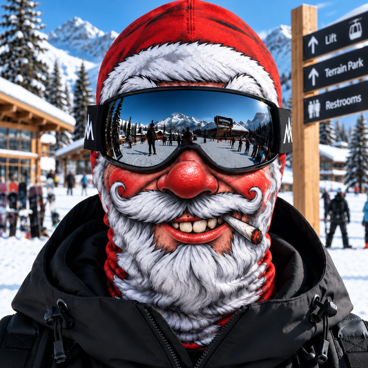 Christmas Man - Funny Ski Mask