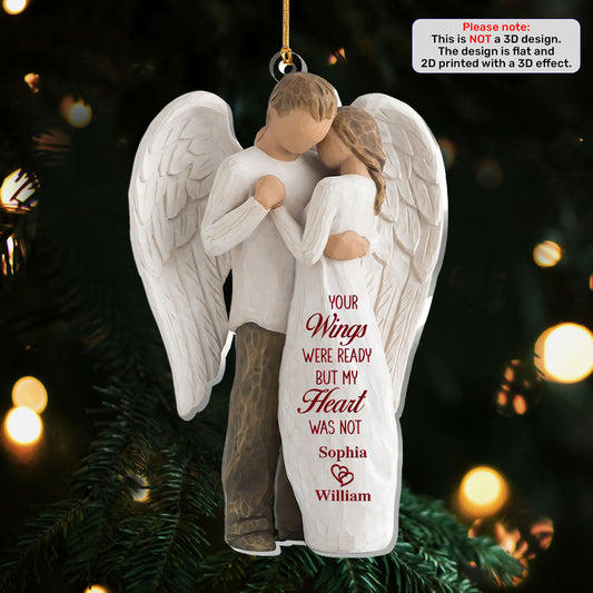 Forever In My Heart - Personalized 1-Layer Acrylic Ornament