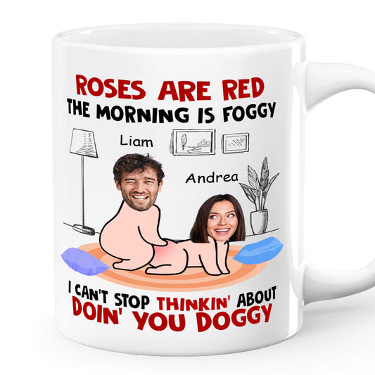 I Can't Stop Thinking - Personalized Mug