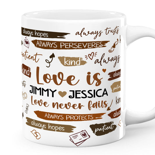 Love Is - Personalized Mug