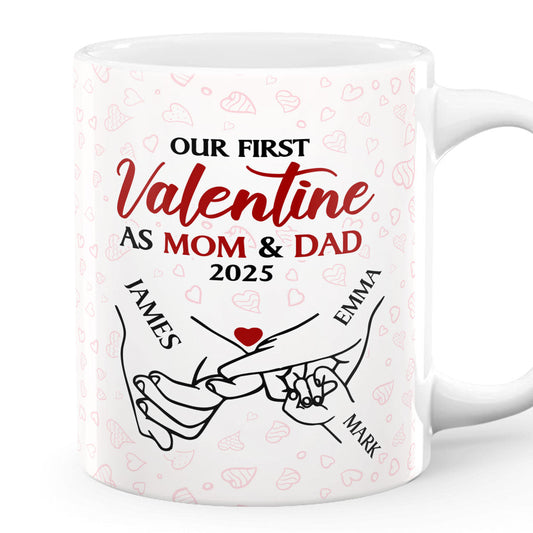 Our First Valentine - Personalized Mug