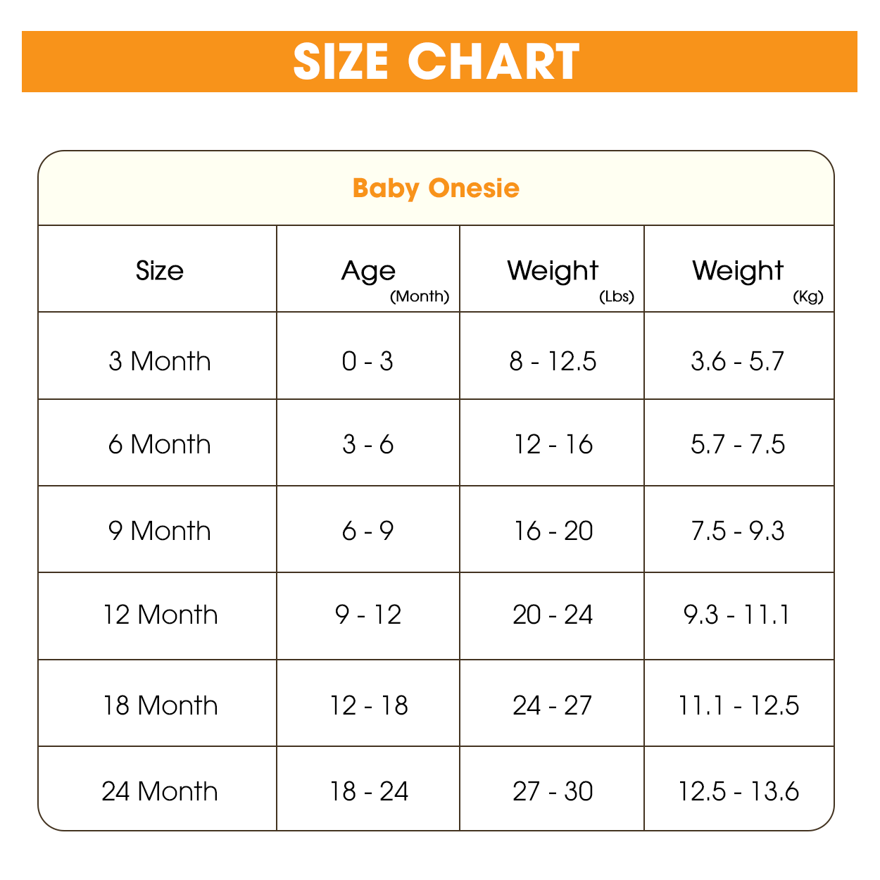 Size guide