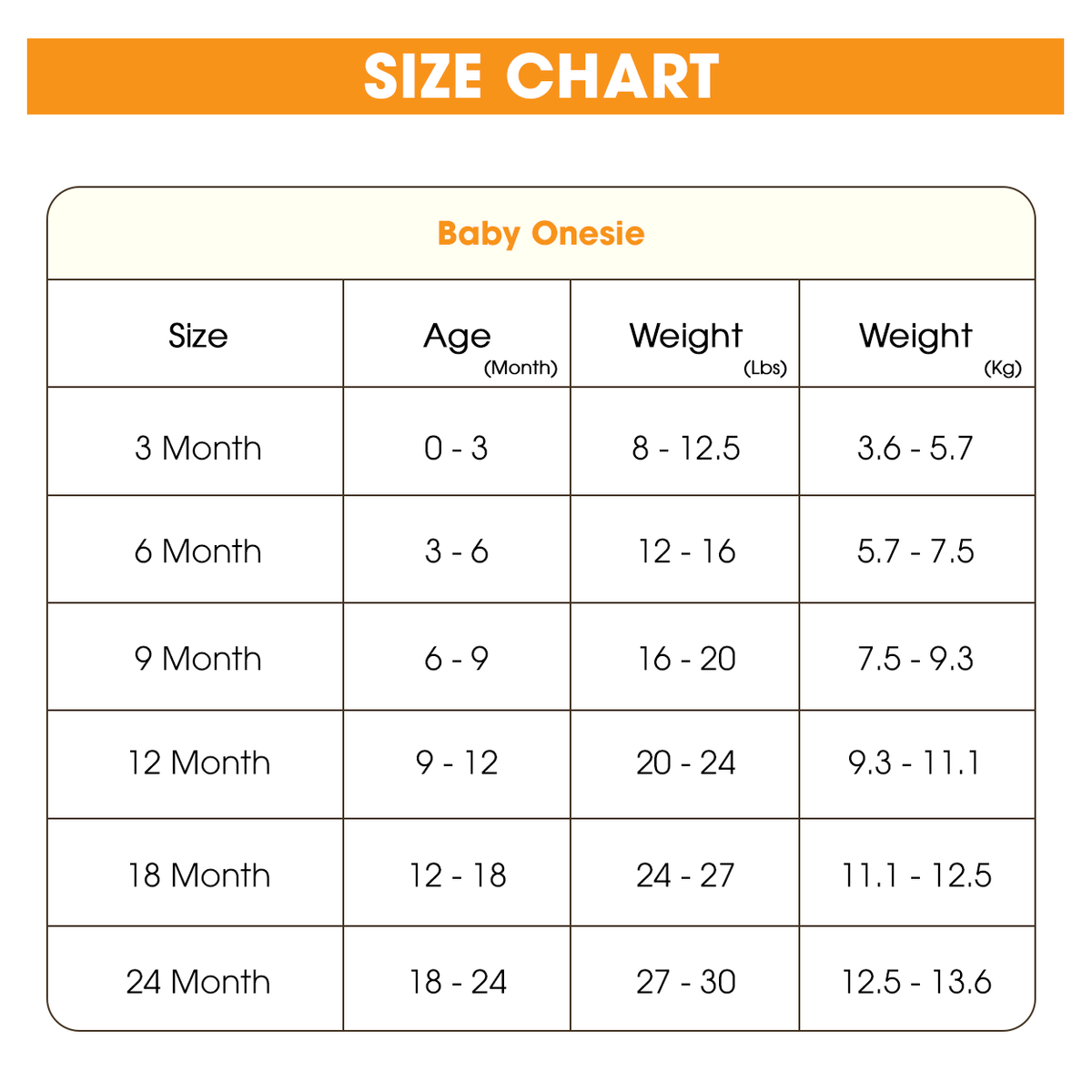Size guide