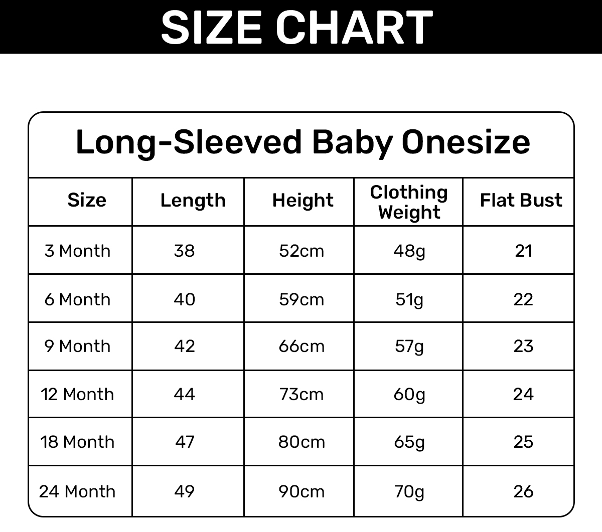 Size guide