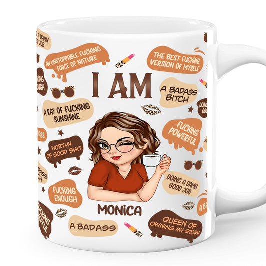 I Am A Badass - Personalized Mug