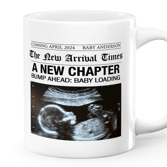 The New Arrival Times - Personalized Mug