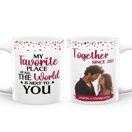 My Favorite Place - Personalized Mug