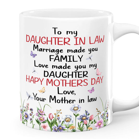 Love Made You My Daughter - Personalized Mug