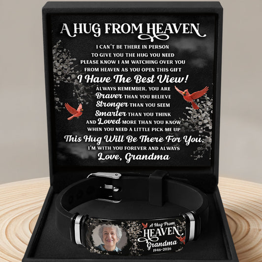 A Hug From Heaven - Personalized Bracelet