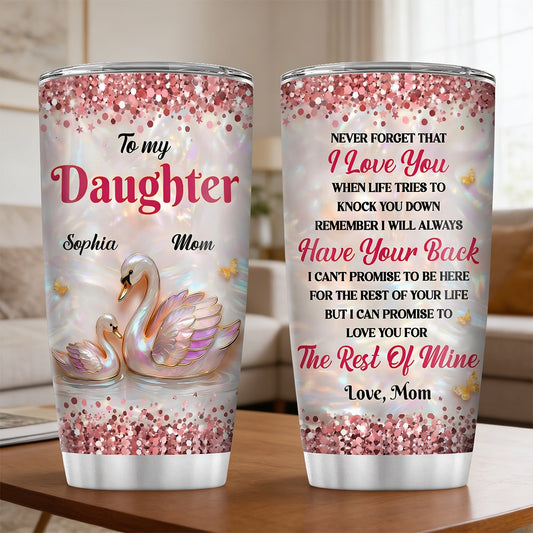 Love You Through Life Always - Personalized Stainless Steel Tumbler
