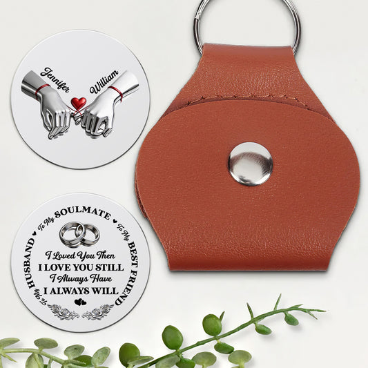 To My Husband My Soulmate My Best Friend  - Personalized Pocket Hug