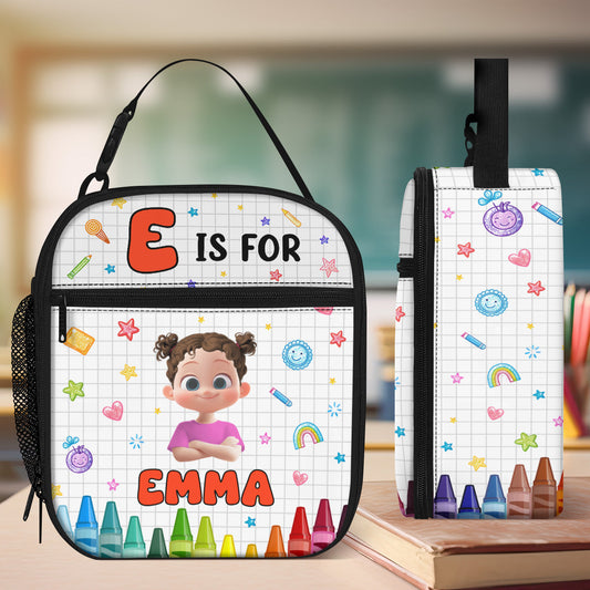 Joyful Kid's Name - Personalized Lunch Bag