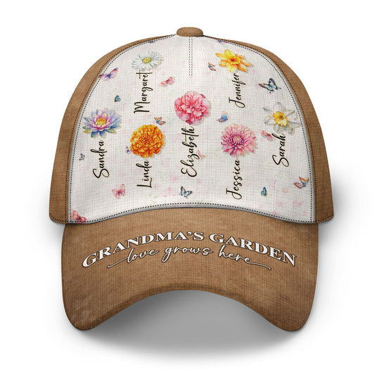 Grandma Garden - Personalized Classic Cap