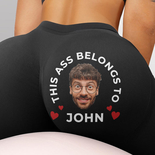 This Ass Belongs To - Personalized Leggings
