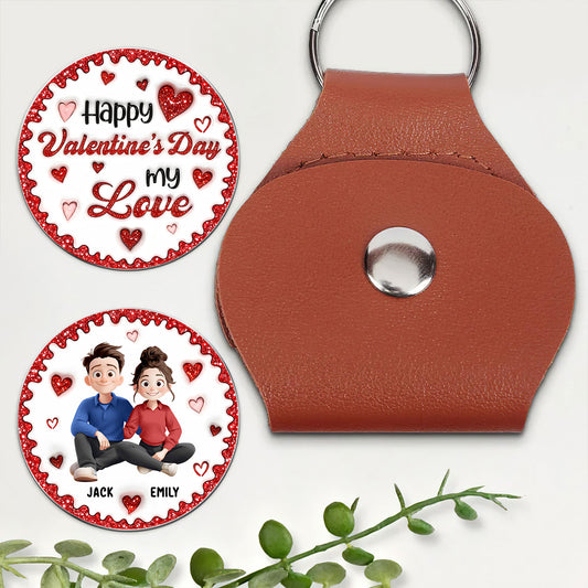 Happy Valentine’s Day My Love - Personalized Pocket Hug