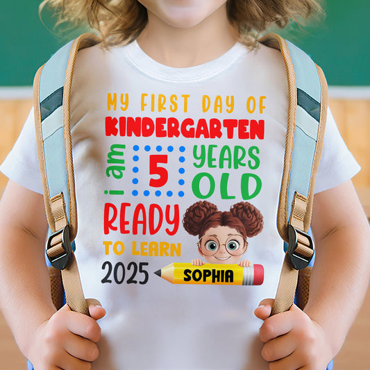 Ready To Learn - Personalized Kid T-Shirt