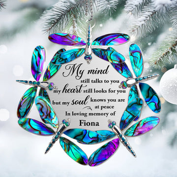Forever In Dragonfly Dreams - Personalized 1-Layer Acrylic Ornament