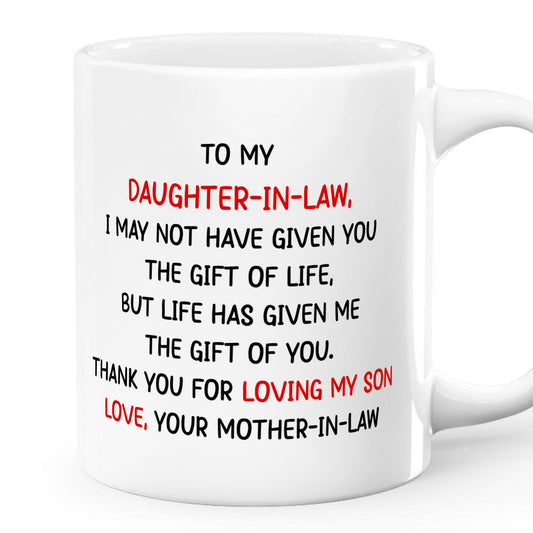 Thank You For Loving My Son - Personalized Mug