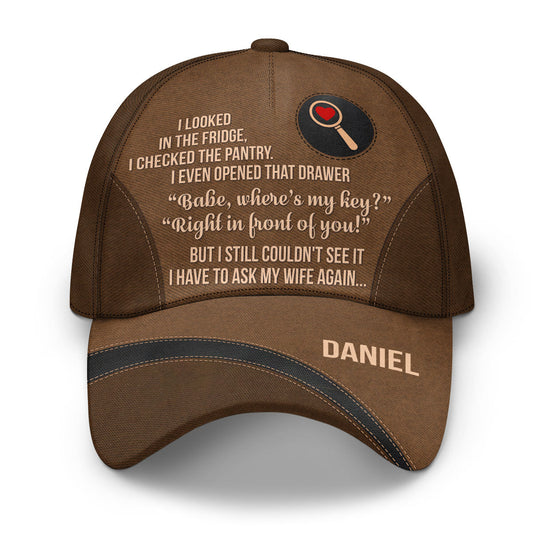 Find Things - Personalized Classic Cap