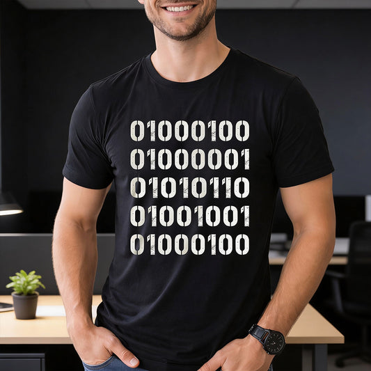 Name In Binary Code - Personalized 2D Unisex T-shirt