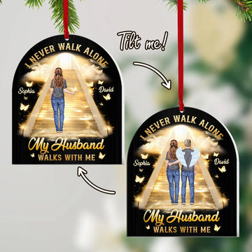 His Wings Guide My Steps - Personalized Magic Ornament