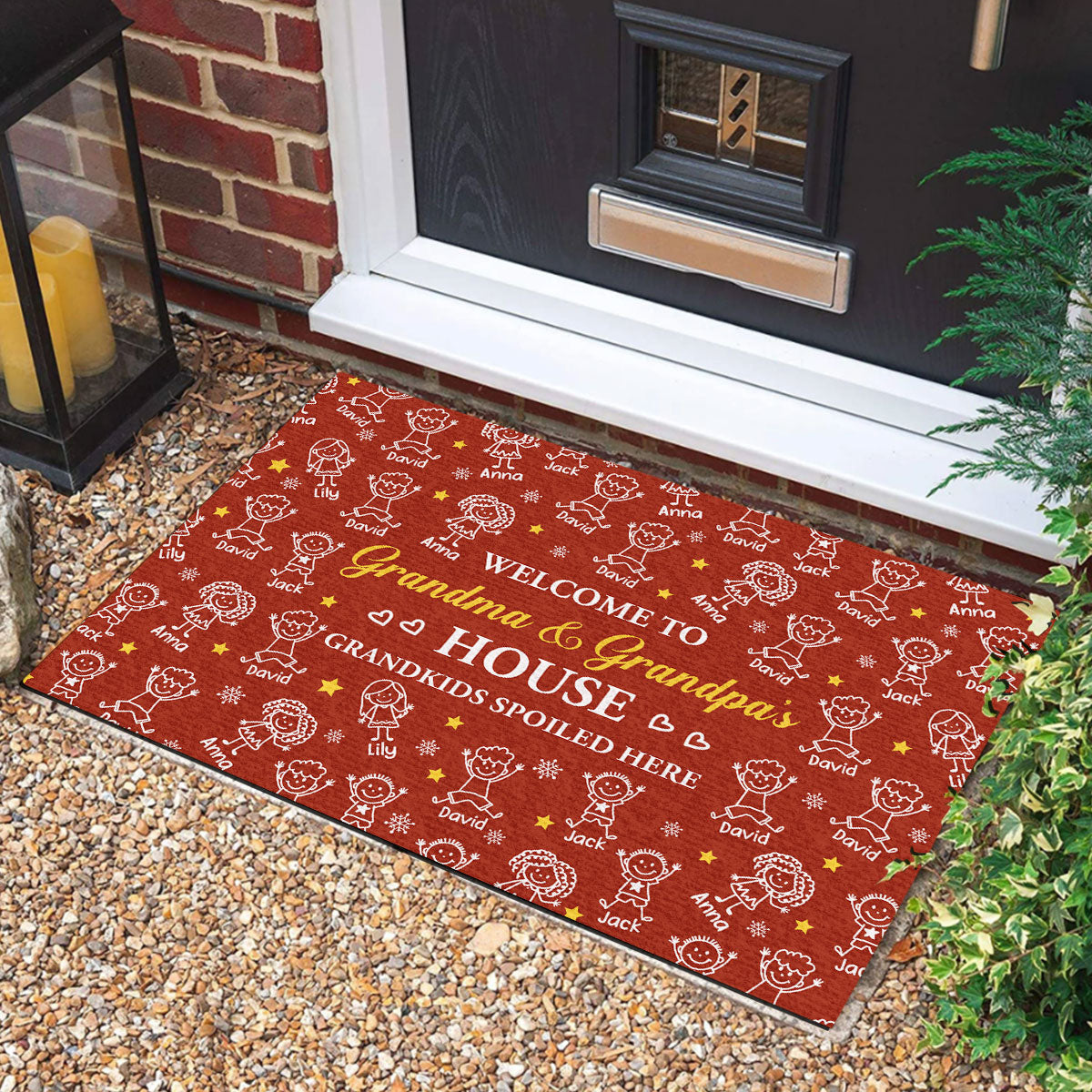 Gift For Grandparents - Welcome To Grandpa And Grandma's House ...