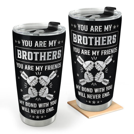 My Bond With You Will Never End - Personalized Stainless Steel Tumbler