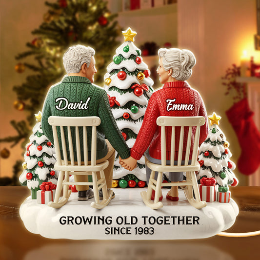 Growing Old Together - Personalized Light Box