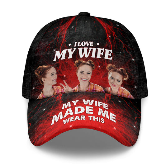 I Love My Wife Bootleg - Personalized Classic Cap