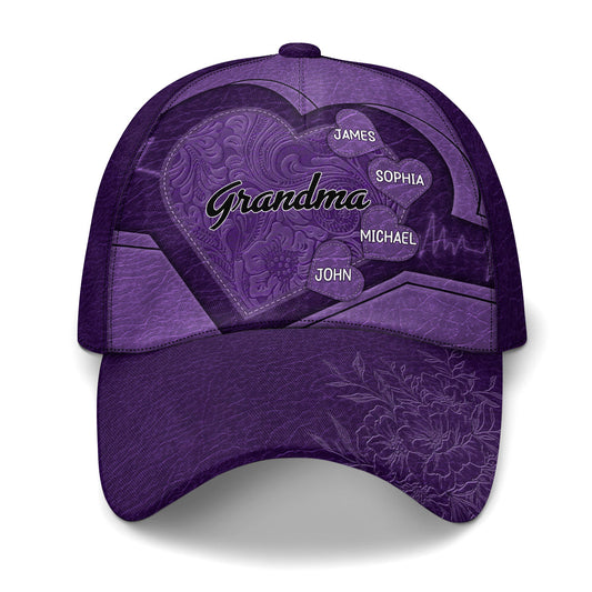 Grandma's Little Sweethearts - Personalized Classic Cap