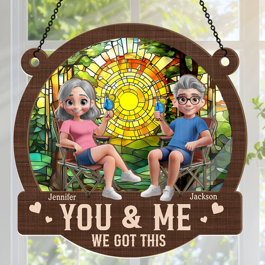 We Got This  - Personalized Window Hanging Suncatcher