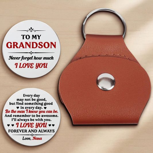 To My Son I Love You Forever And Always - Personalized Pocket Hug