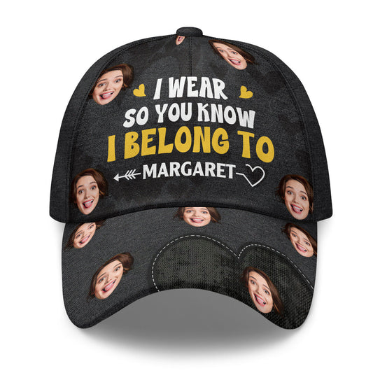 I Belong To - Personalized Classic Cap