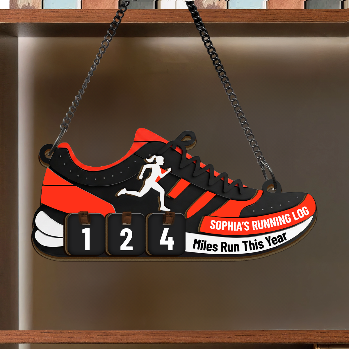Gift For Runner - My Running Log - Personalized Tracker Sign Custom ...