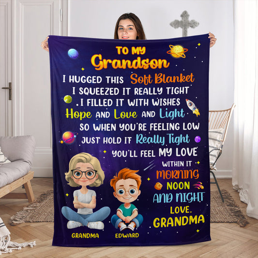 Snuggles of Hope - Personalized Fleece Blanket