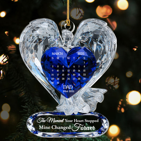 The Moment Your Heart Stopped - Personalized 1-Layer Acrylic Ornament