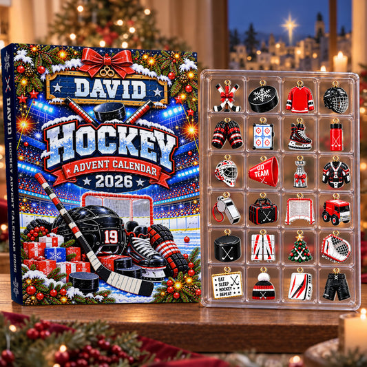 Unbox The Thrill Of The Game Every Day! - Personalized Christmas Advent Calendar