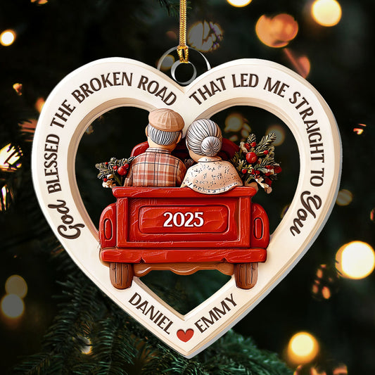 Together We Were Led - Personalized 1-Layer Acrylic Ornament
