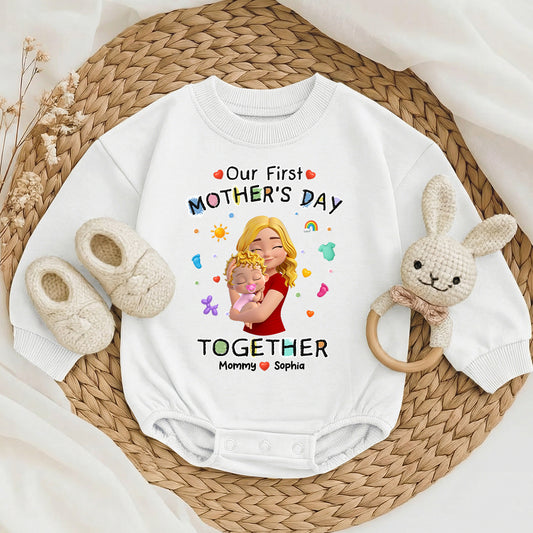 Our First Mother’s Day Together - Personalized Baby One-Piece
