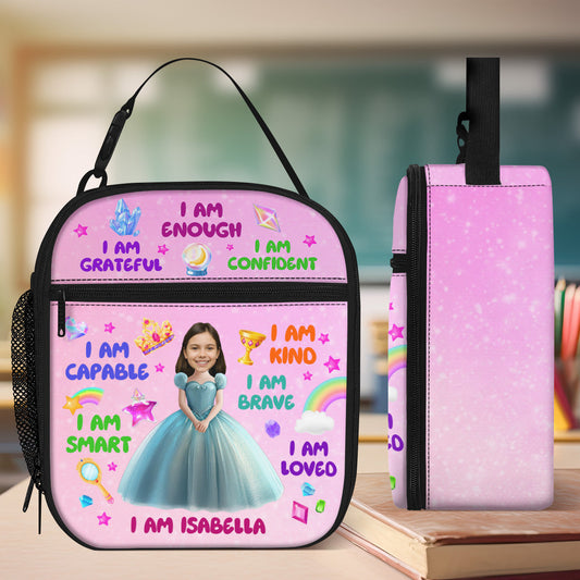 Adorable Kid Affirmations - Personalized Lunch Bag