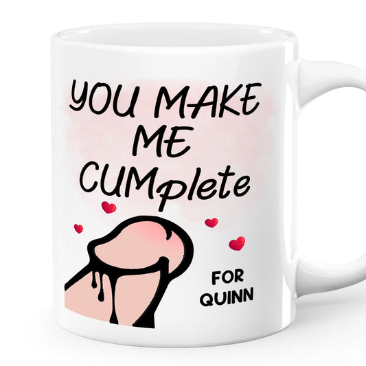 You Make Me Complete - Personalized Mug